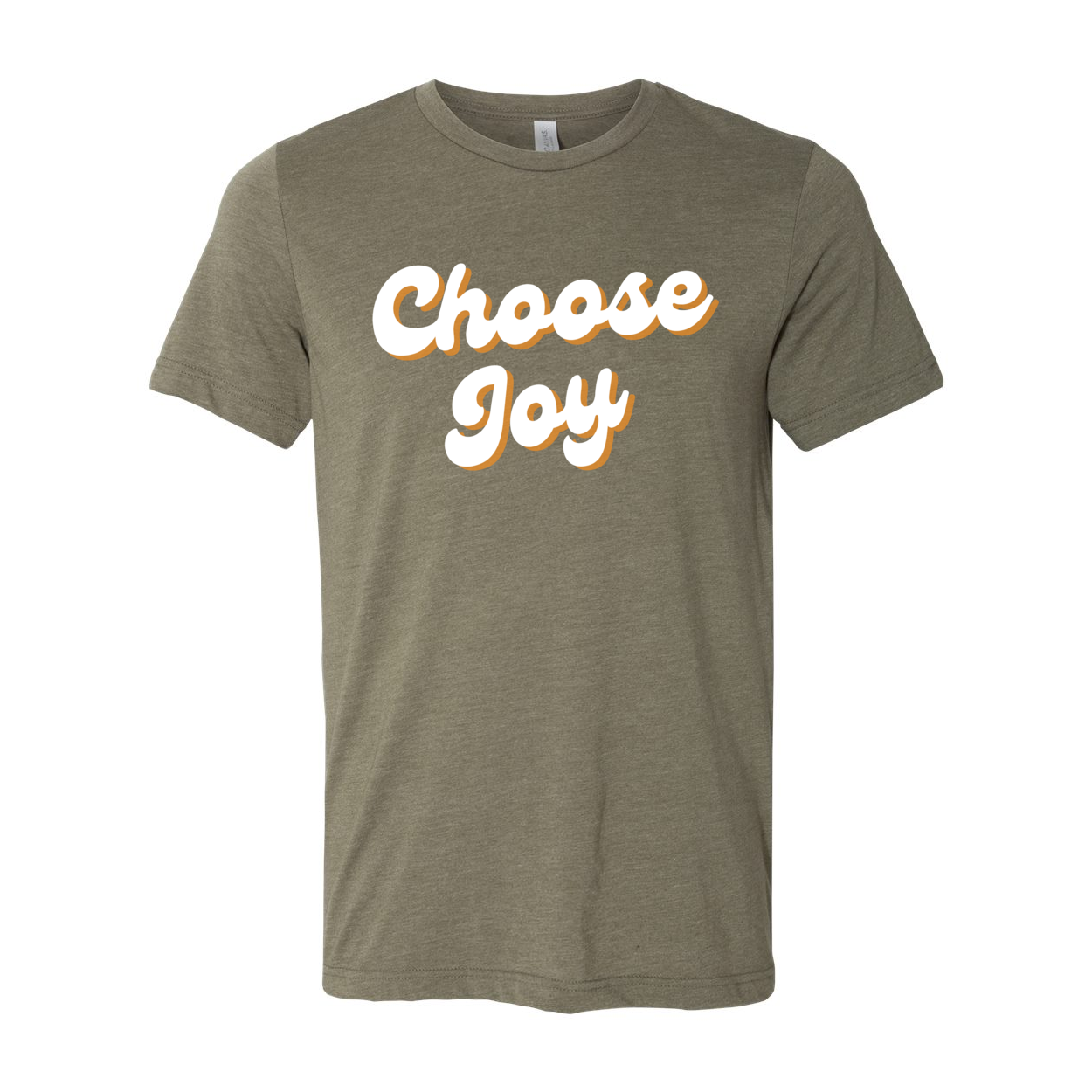 Choose Joy Retro Unisex Triblend Tee