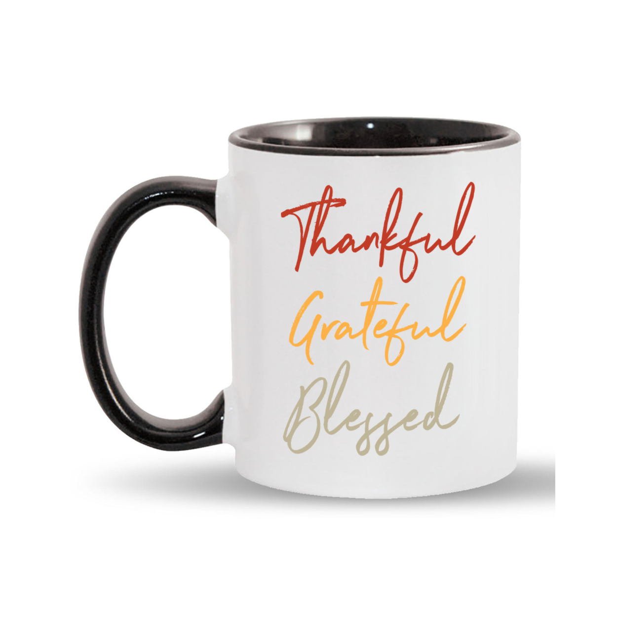 Thankful, Grateful, Blessed Mug