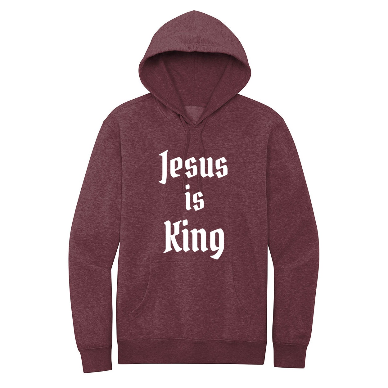 "Jesus is King" Unisex Fleece Hoodie