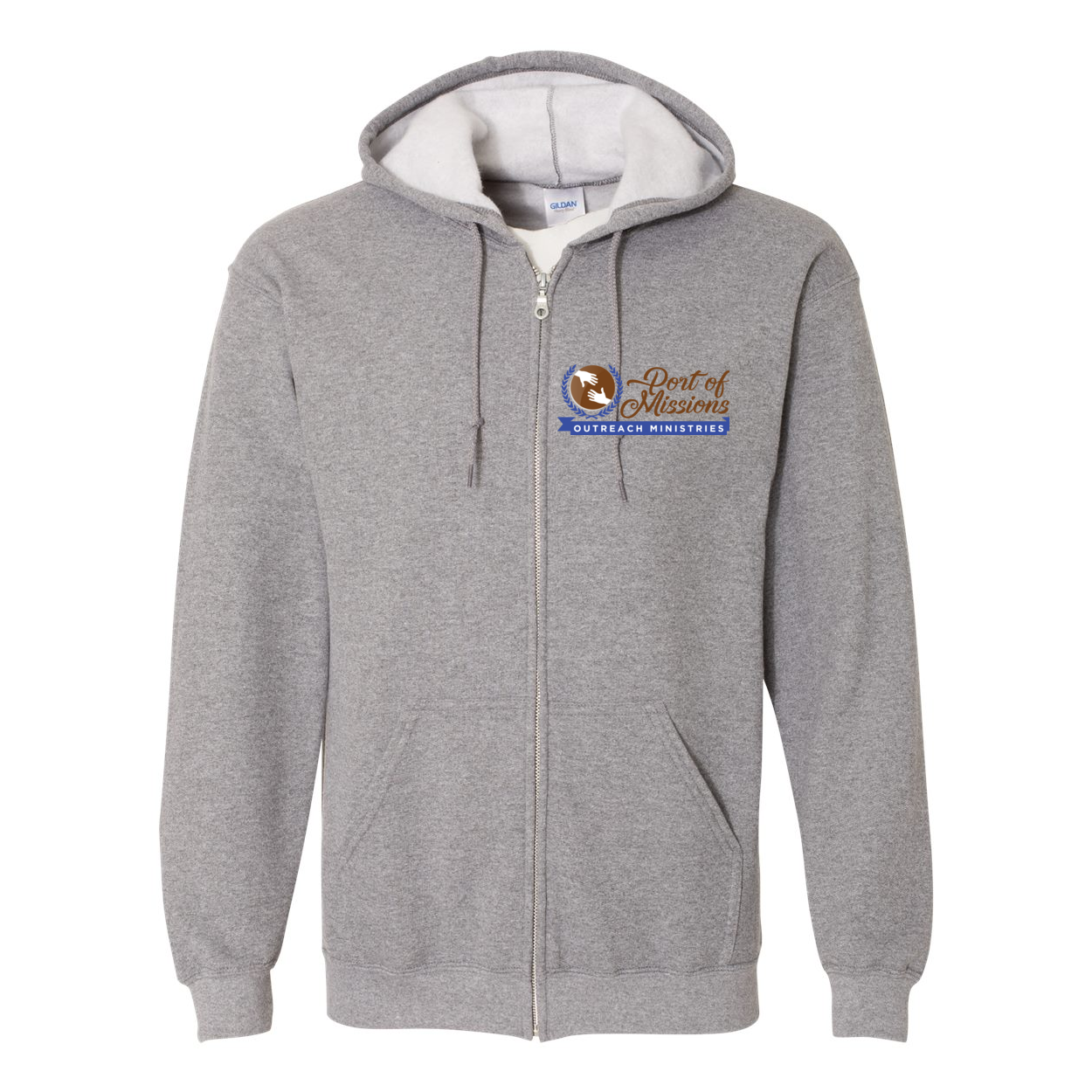 Port of Missions Outreach Zip Up Hoodie