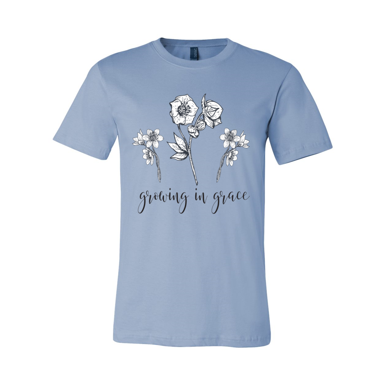 "Growing in Grace" Unisex Short Tee