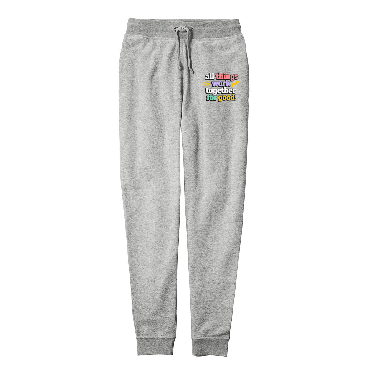 All Things Work Together For Good Fleece Jogger