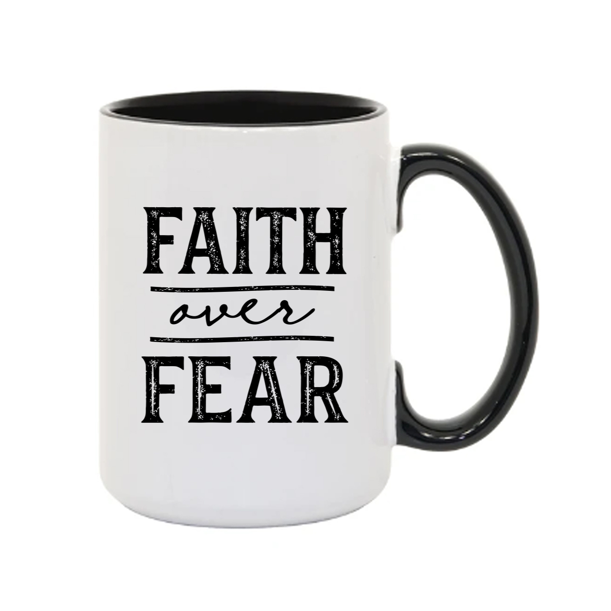 Faith over Fear Coffee Mug