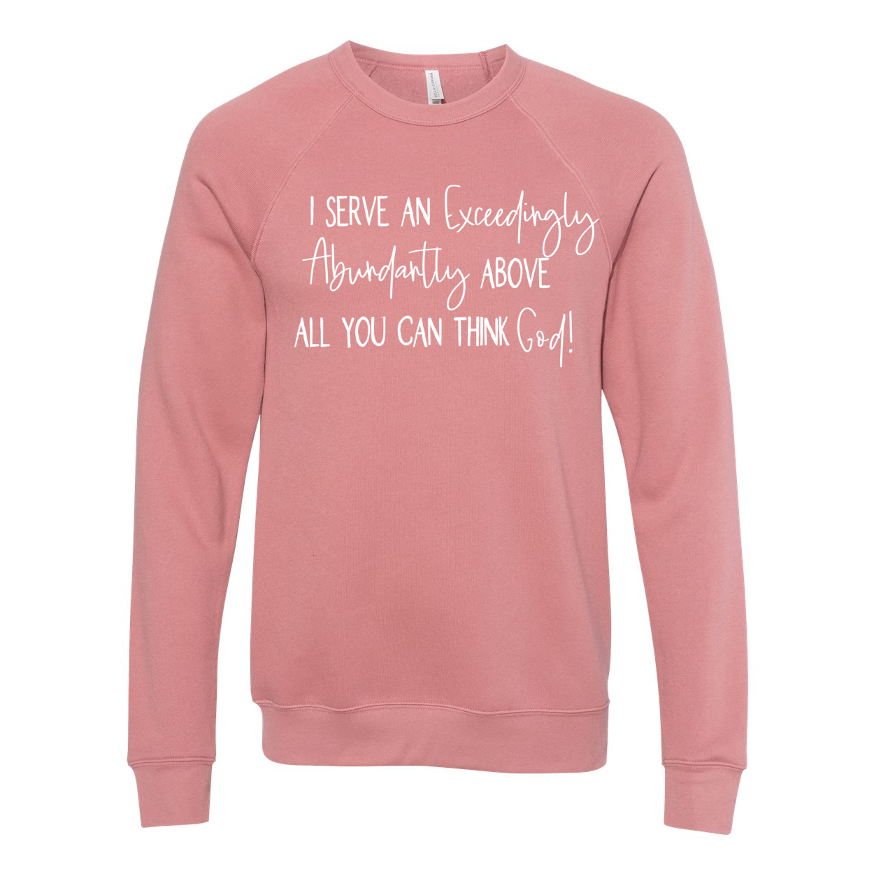 Ephesians 3:20 Fleece Unisex Sweatshirt