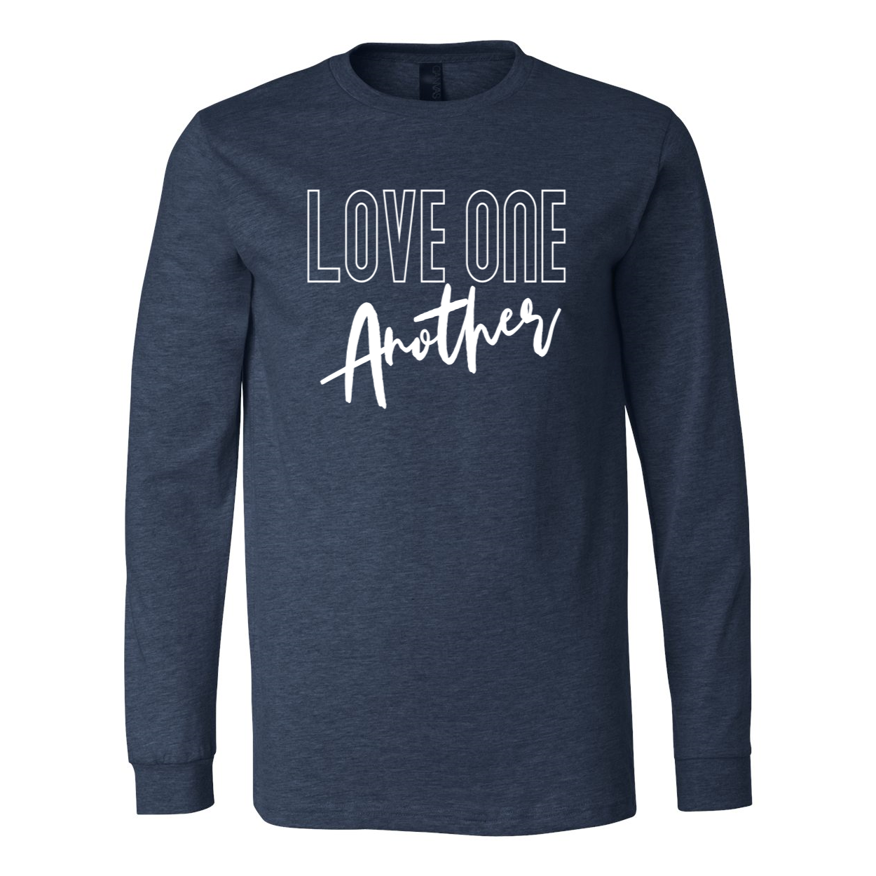 "Love One Another" Long Sleeve Jersey Tee