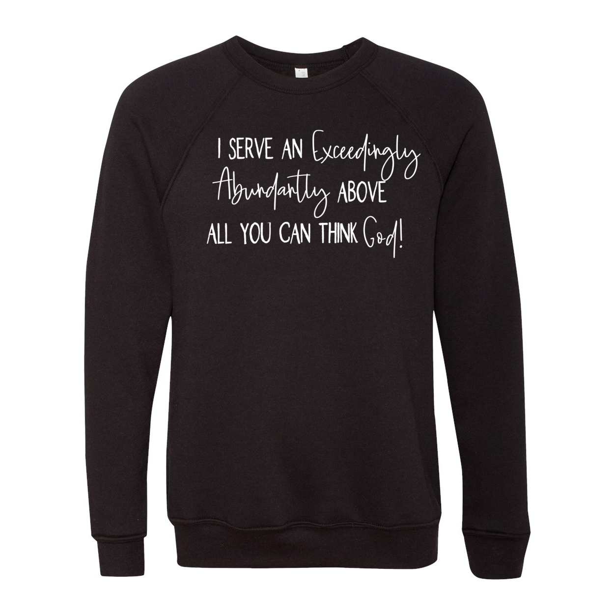 Ephesians 3:20 Fleece Unisex Sweatshirt