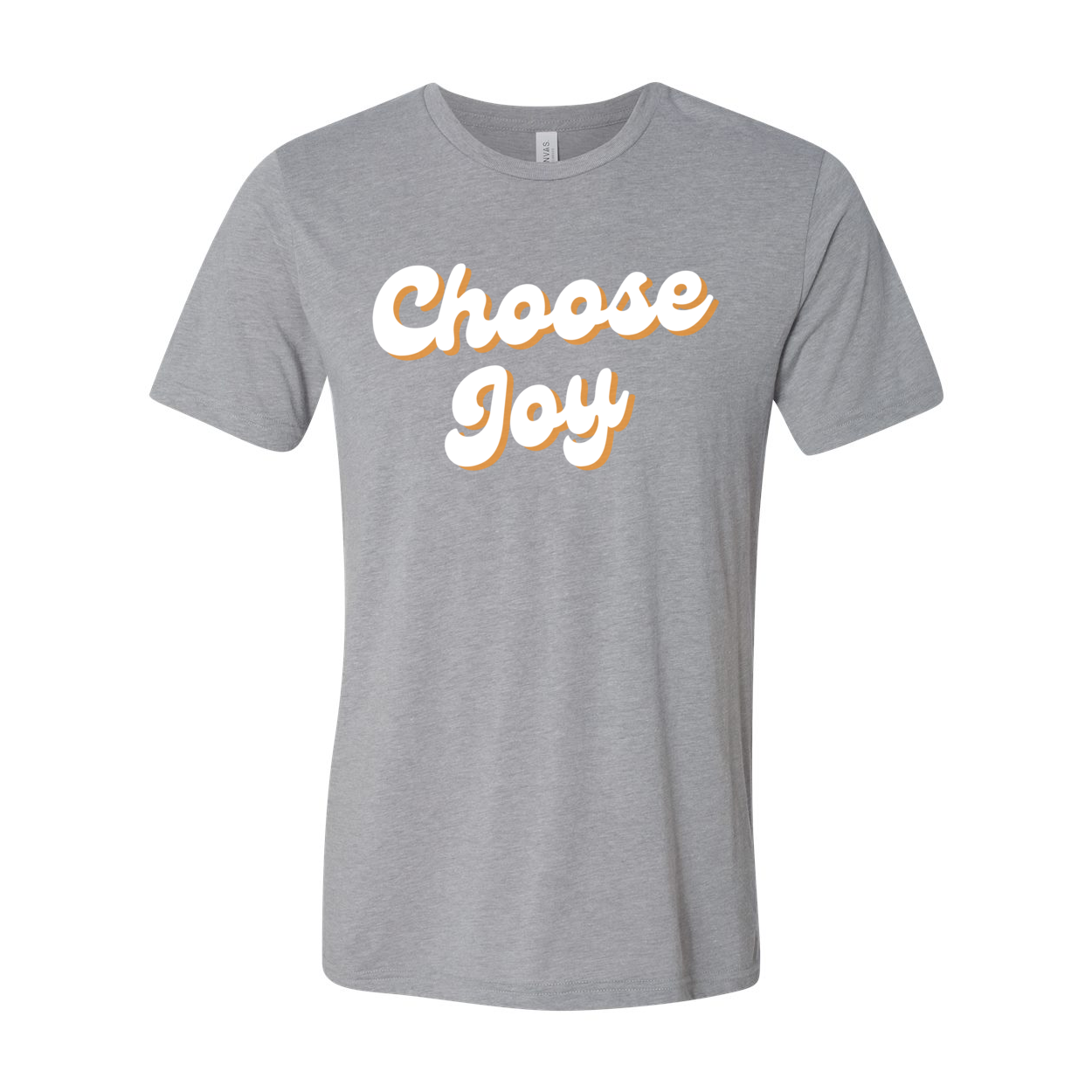 Choose Joy Retro Unisex Triblend Tee