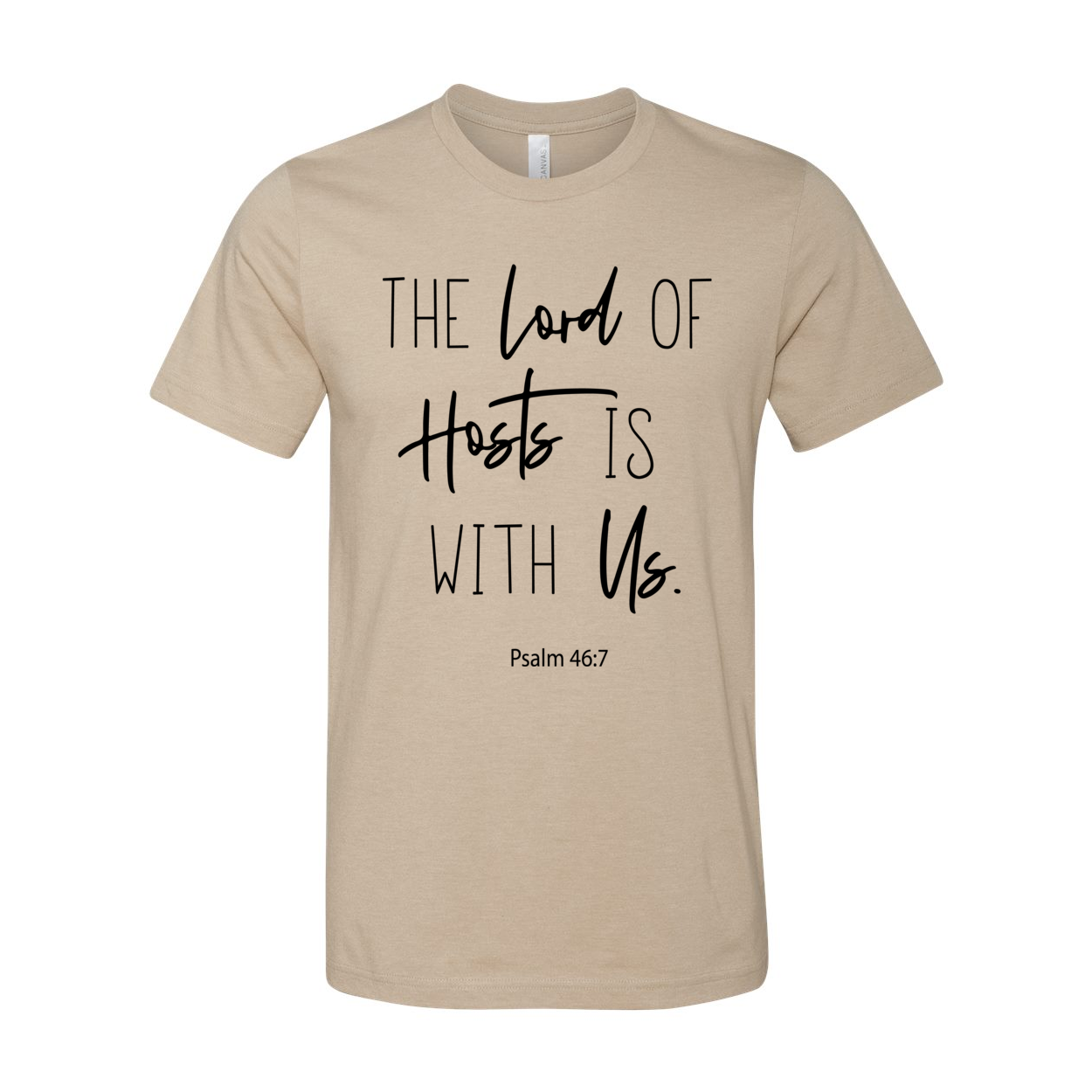 "The Lord of Hosts is with Us" Unisex T-Shirt