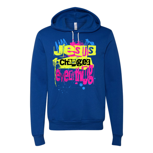 Jesus Changes Everything Unisex Fleece Hoodie