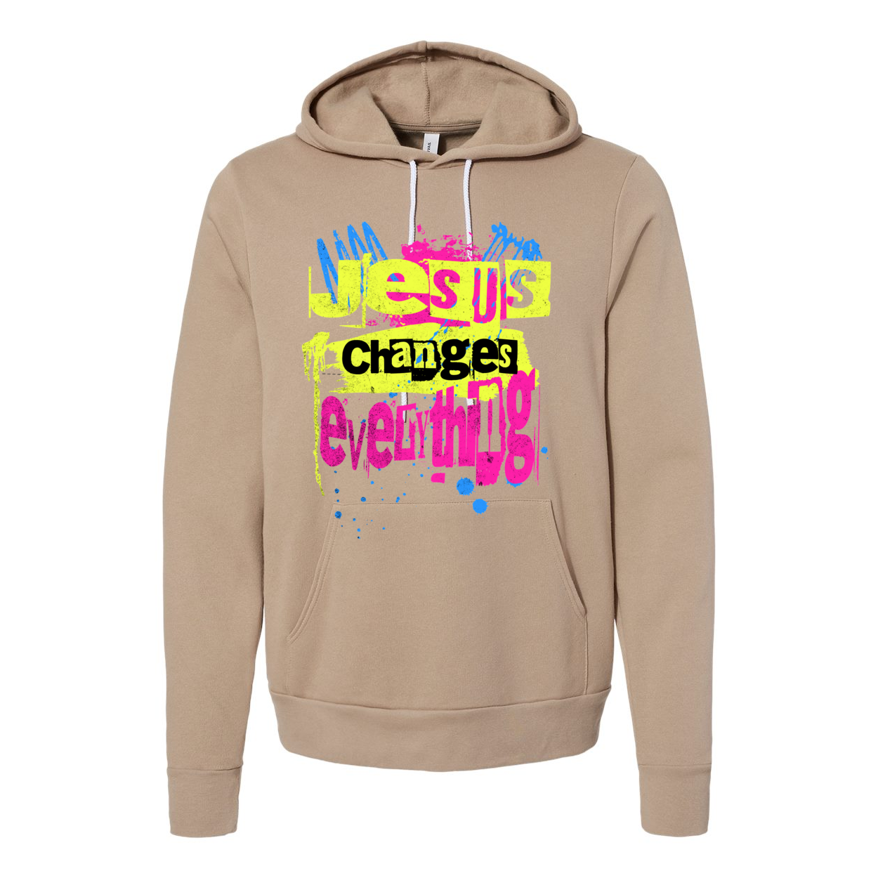 Jesus Changes Everything Unisex Fleece Hoodie