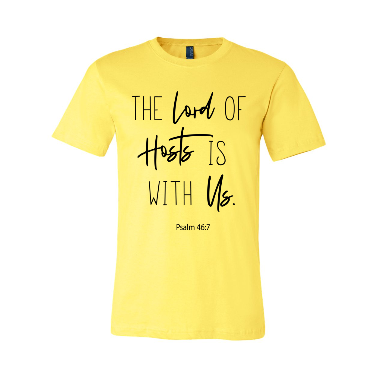 "The Lord of Hosts is with Us" Unisex T-Shirt