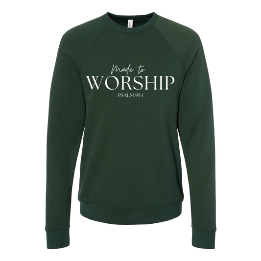 Made to Worship Fleece Unisex Sweatshirt