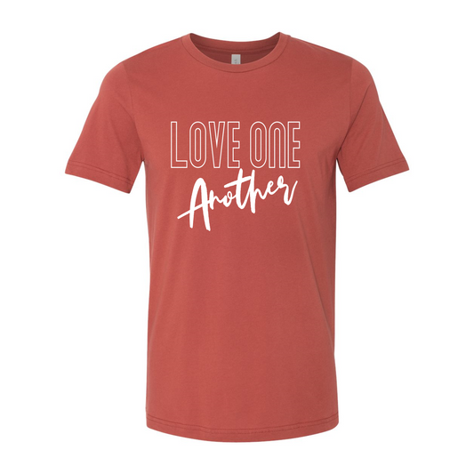 "Love One Another" Unisex Jersey Tee