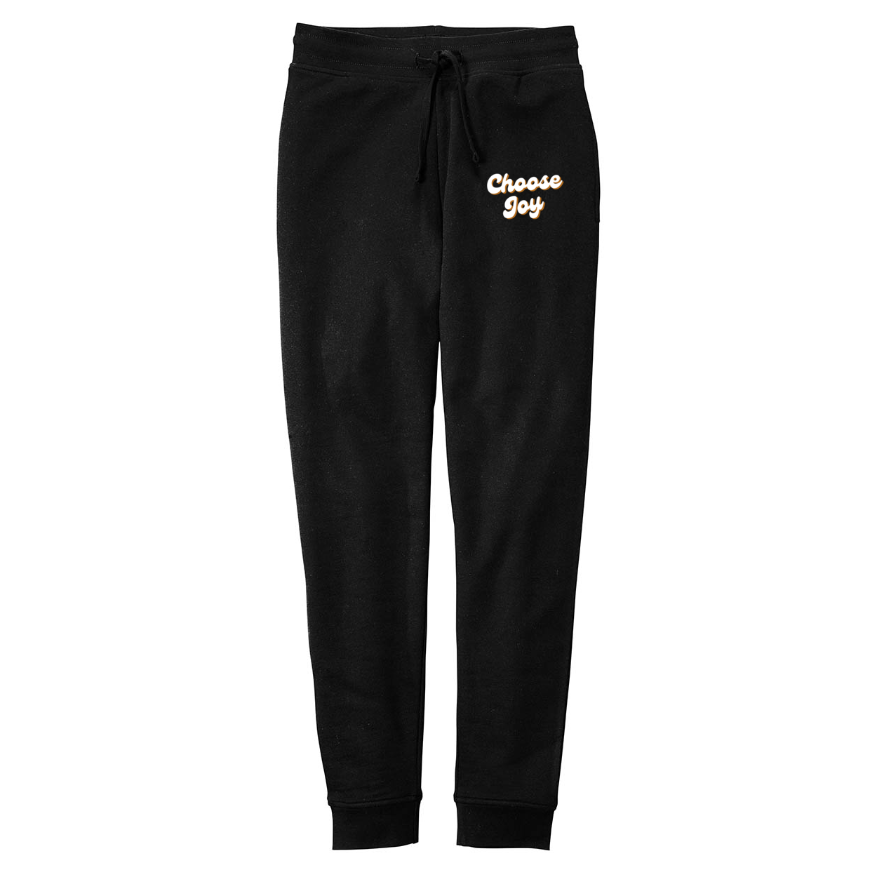 "Choose Joy Retro Fleece Joggers"