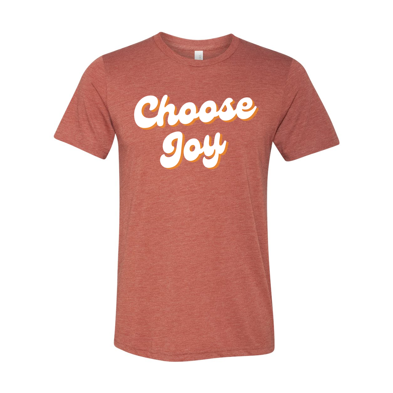 Choose Joy Retro Unisex Triblend Tee