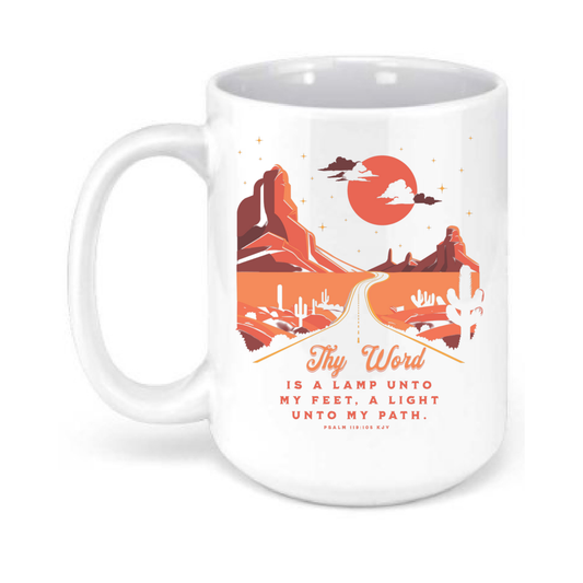 Thy Word Is A Lamp Mug