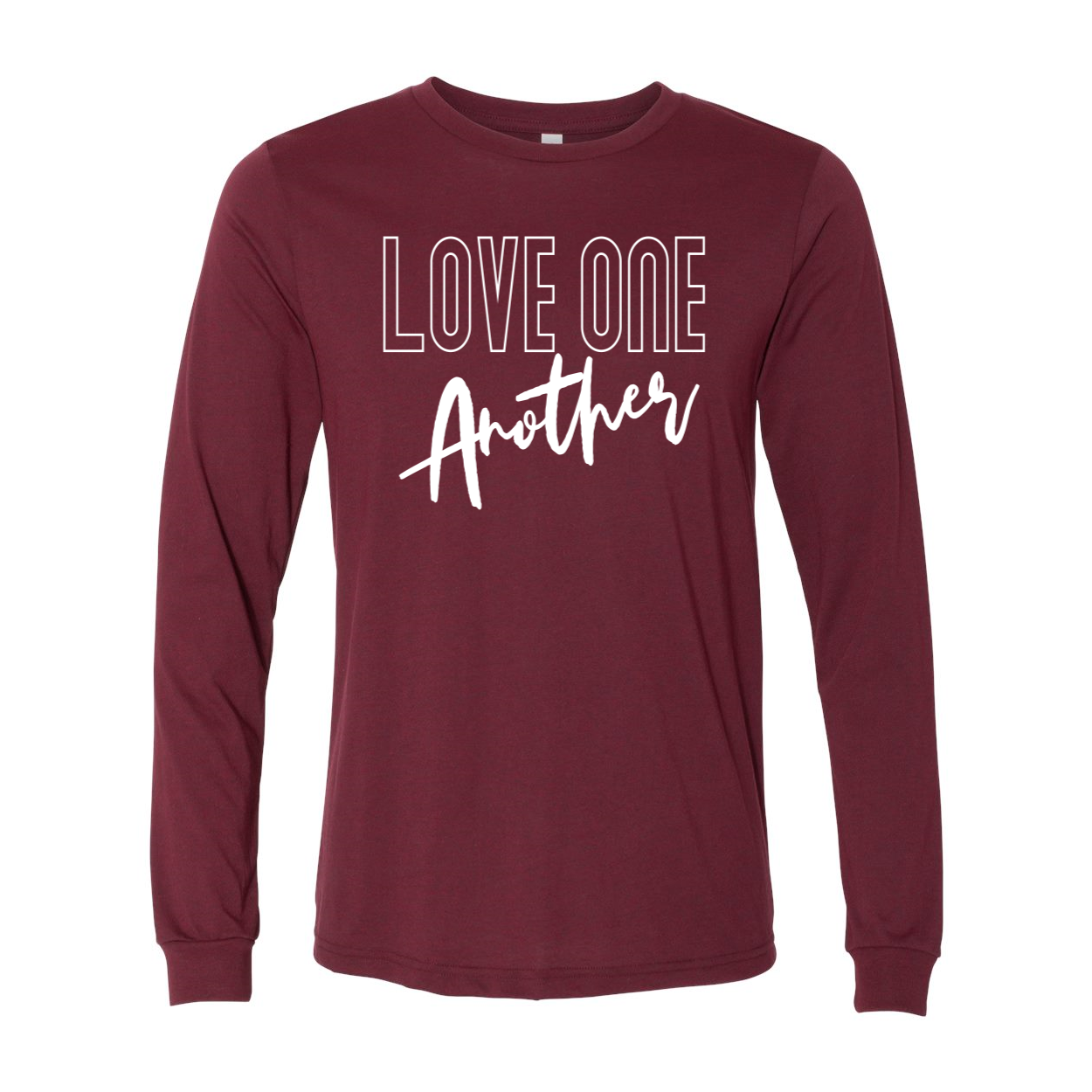 "Love One Another" Long Sleeve Jersey Tee