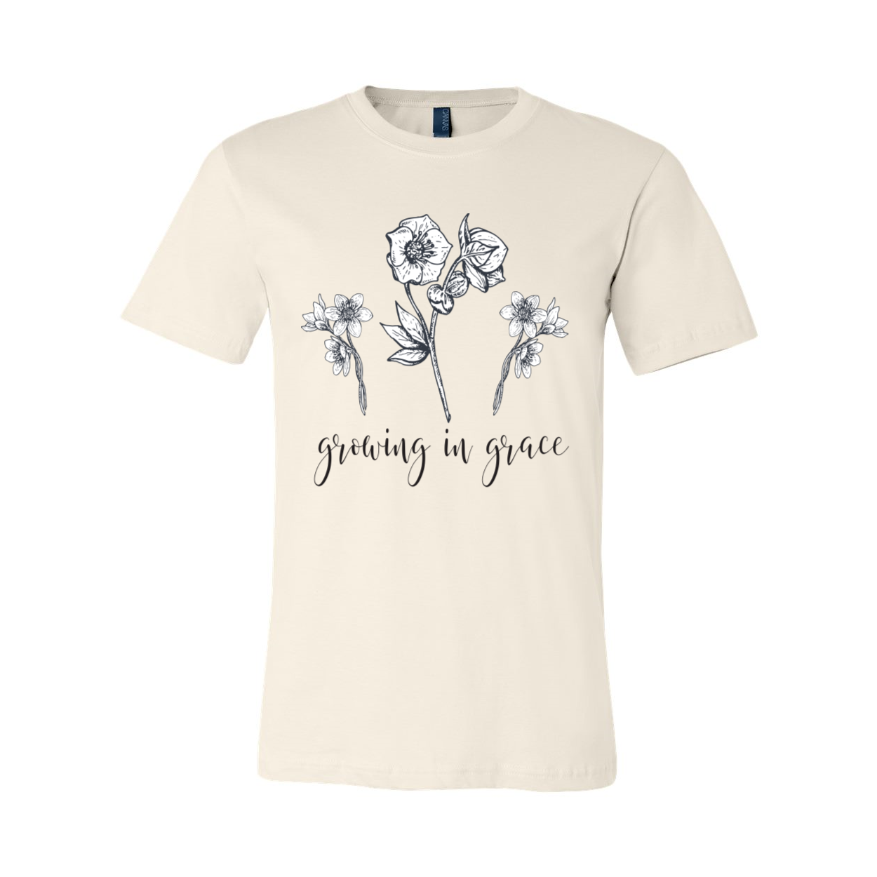 "Growing in Grace" Unisex Short Tee