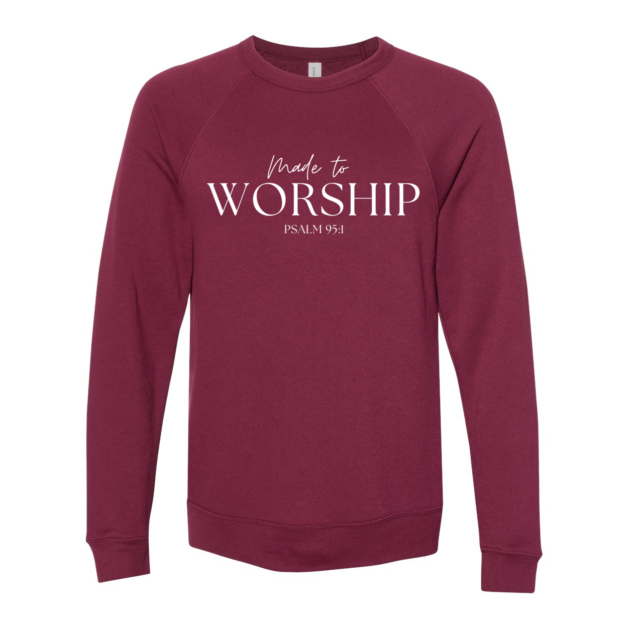 Made to Worship Fleece Unisex Sweatshirt